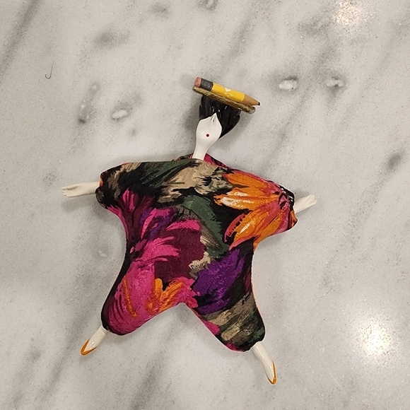 Poupee By Isabella Millet Paper Weight Doll - Picture 1 of 6